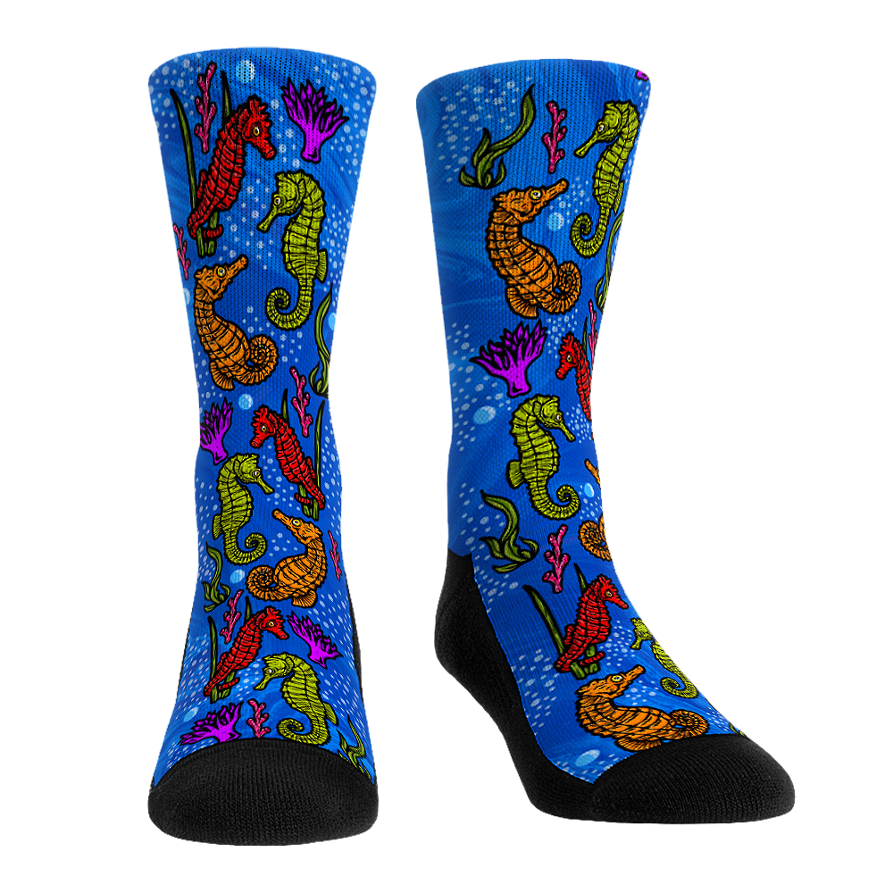 Rock 'Em Socks Rock 'Em Socks Seahorse All-Over — main product shot