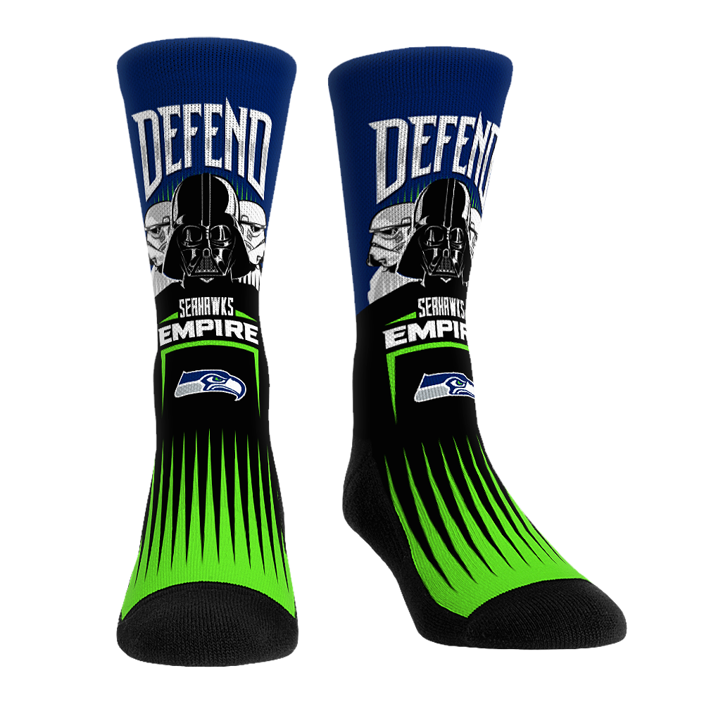 Rock 'Em Socks Rock 'Em Socks Seattle Seahawks - Star Wars  - Defend The Empire — main product shot