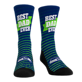 Rock 'Em Socks Seattle Seahawks - Best Dad Ever
