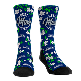 Rock 'Em Socks Seattle Seahawks - Best Mom Floral