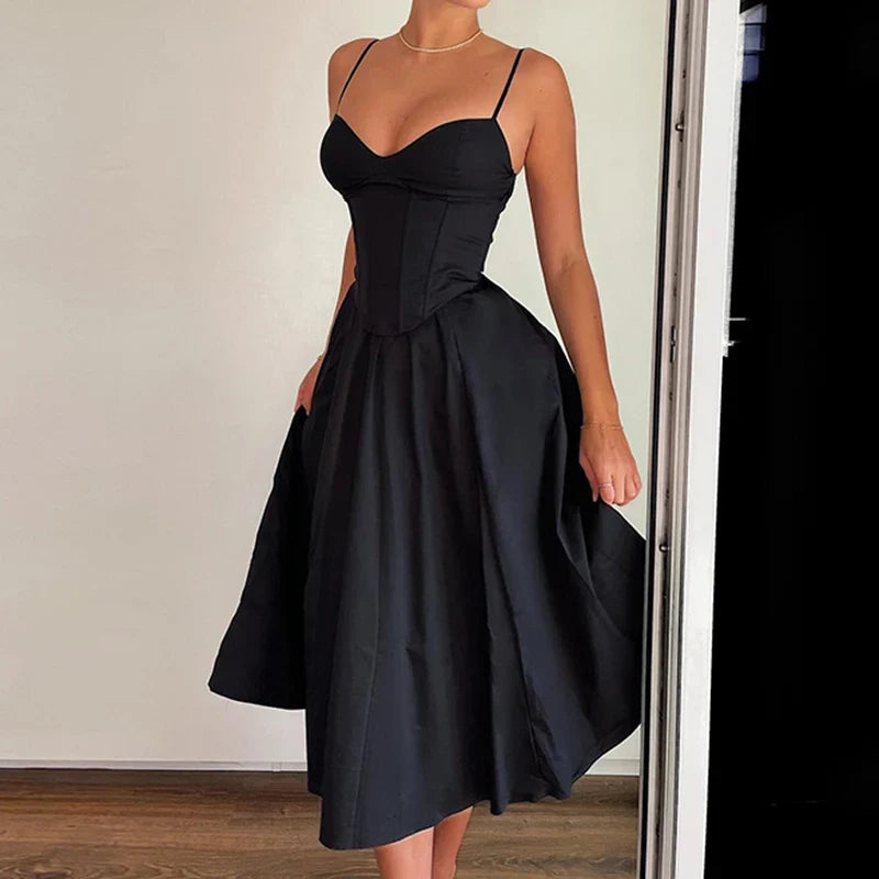 Envy NYC Envy NYC Black Corset Party Dress — product category context
