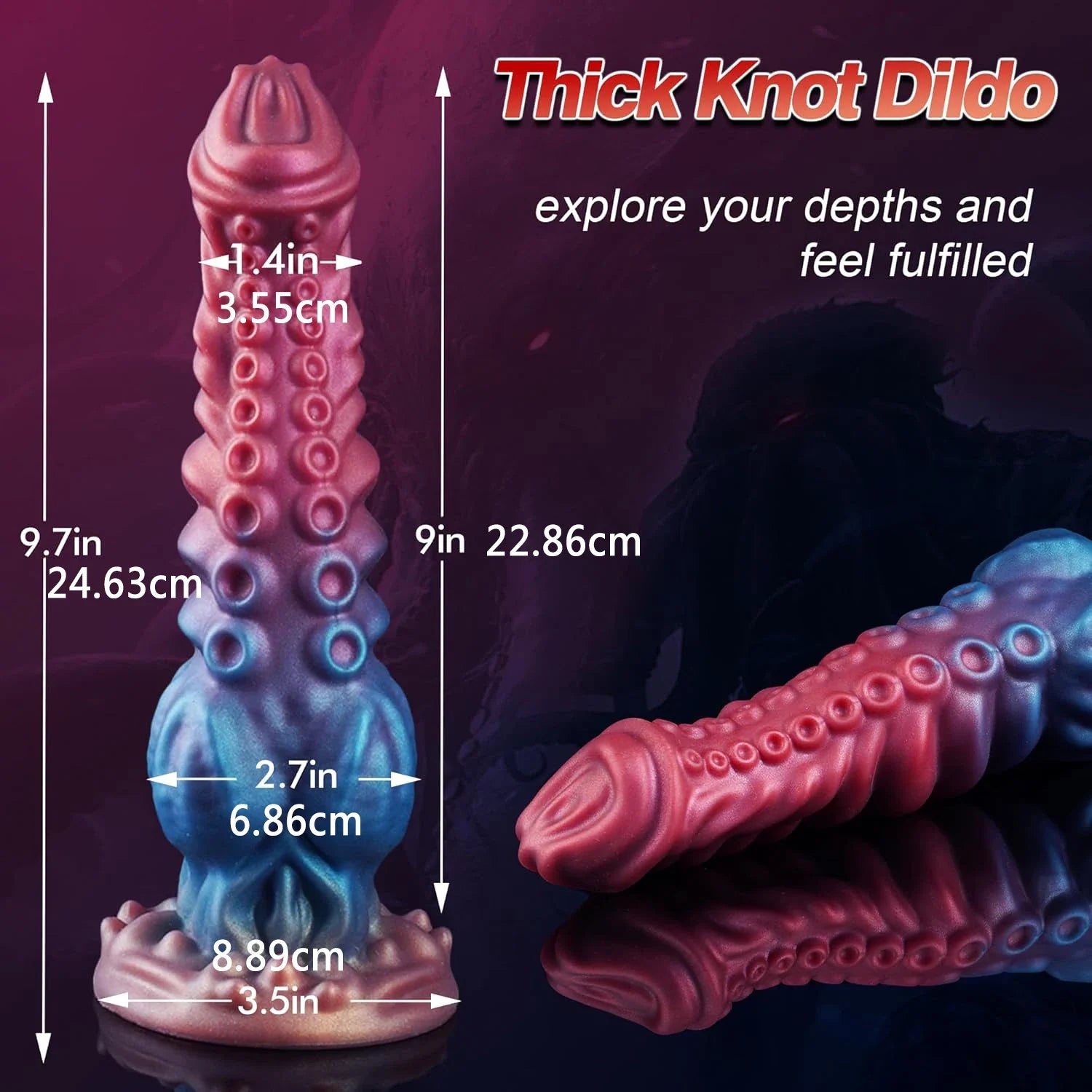 Canine Squirting Dildo – Liquid Silicone
