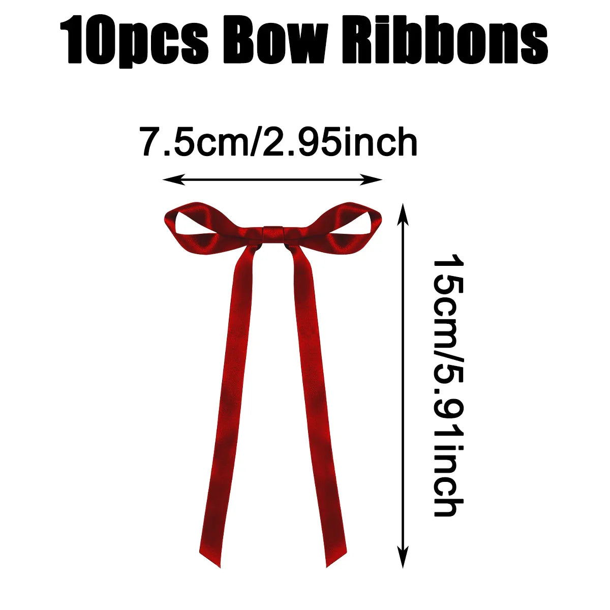 Perfecsy Pink Red Bow Ribbon Cake Decoration Desserts Home Decor Birthday Party Decor Kids Valentine’s Day Romantic Evening E