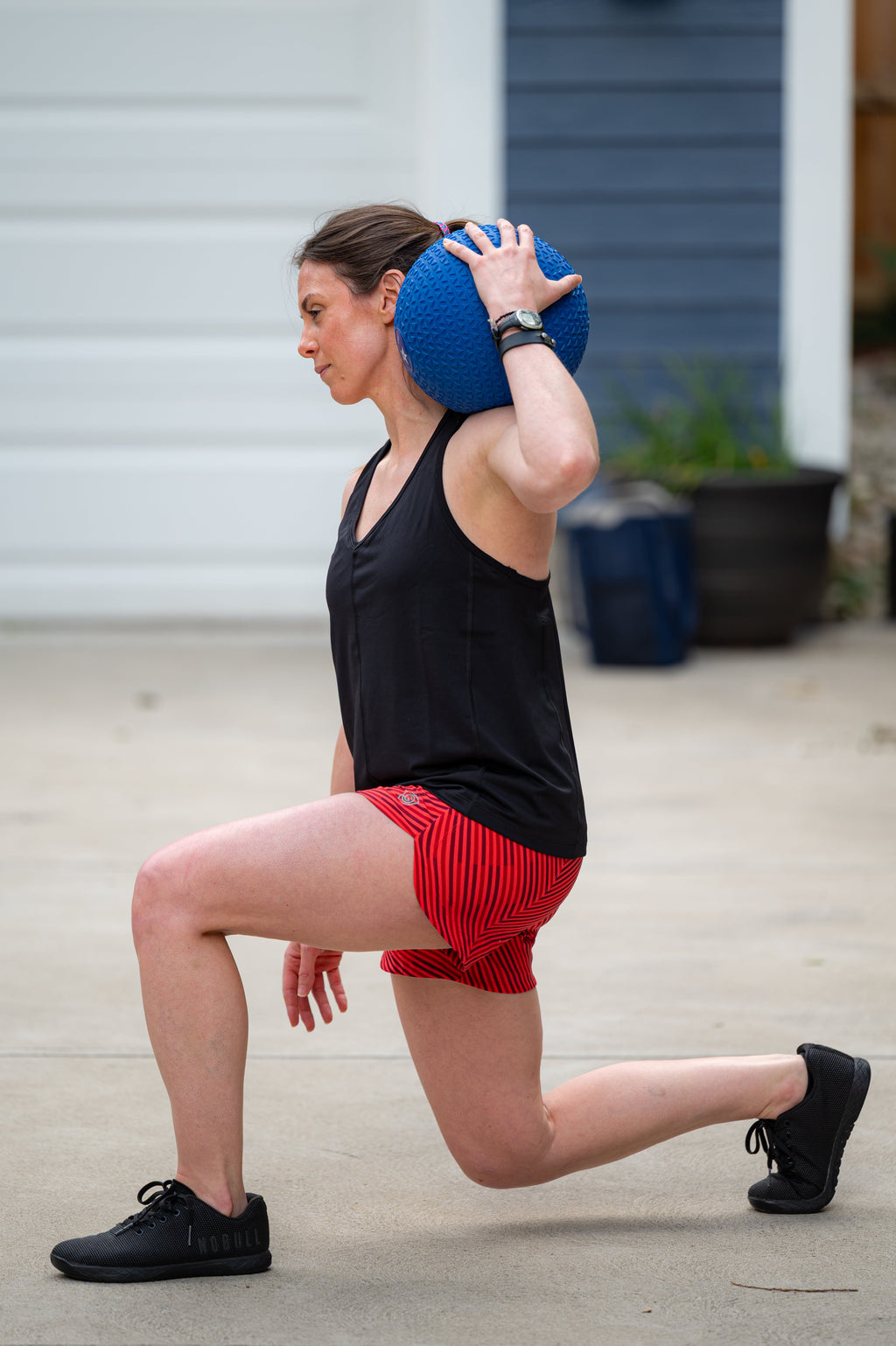 Goal Five Mesh It To Me Tank — fabric or material detail