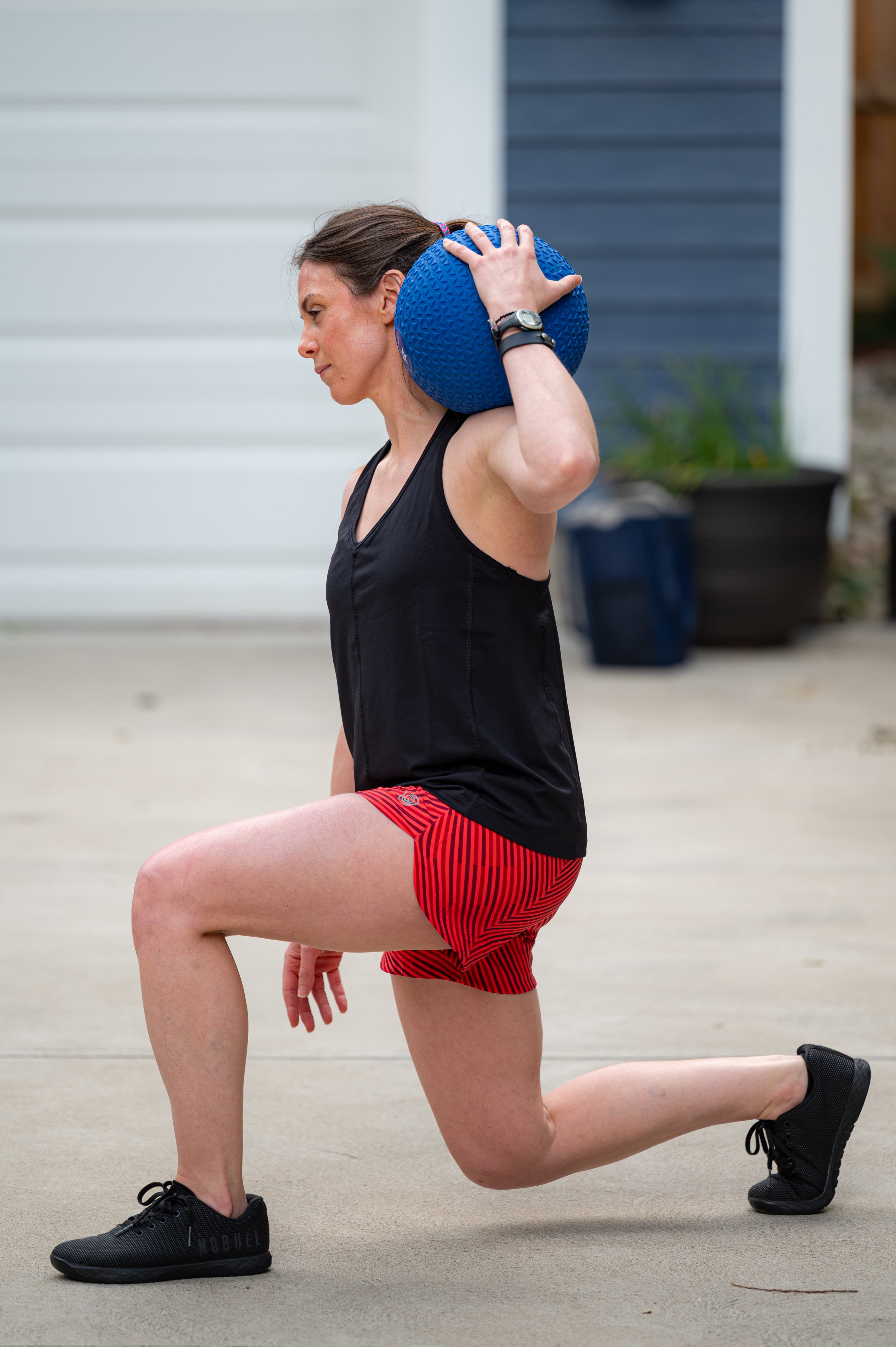 Goal Five Mesh It To Me Tank — fabric or material detail
