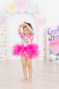 Mila & Rose ® SALE Secret Garden 3/4 Sleeve Tutu Leotard — main product shot