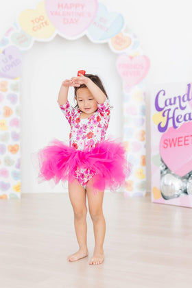 SALE Secret Garden 3/4 Sleeve Tutu Leotard