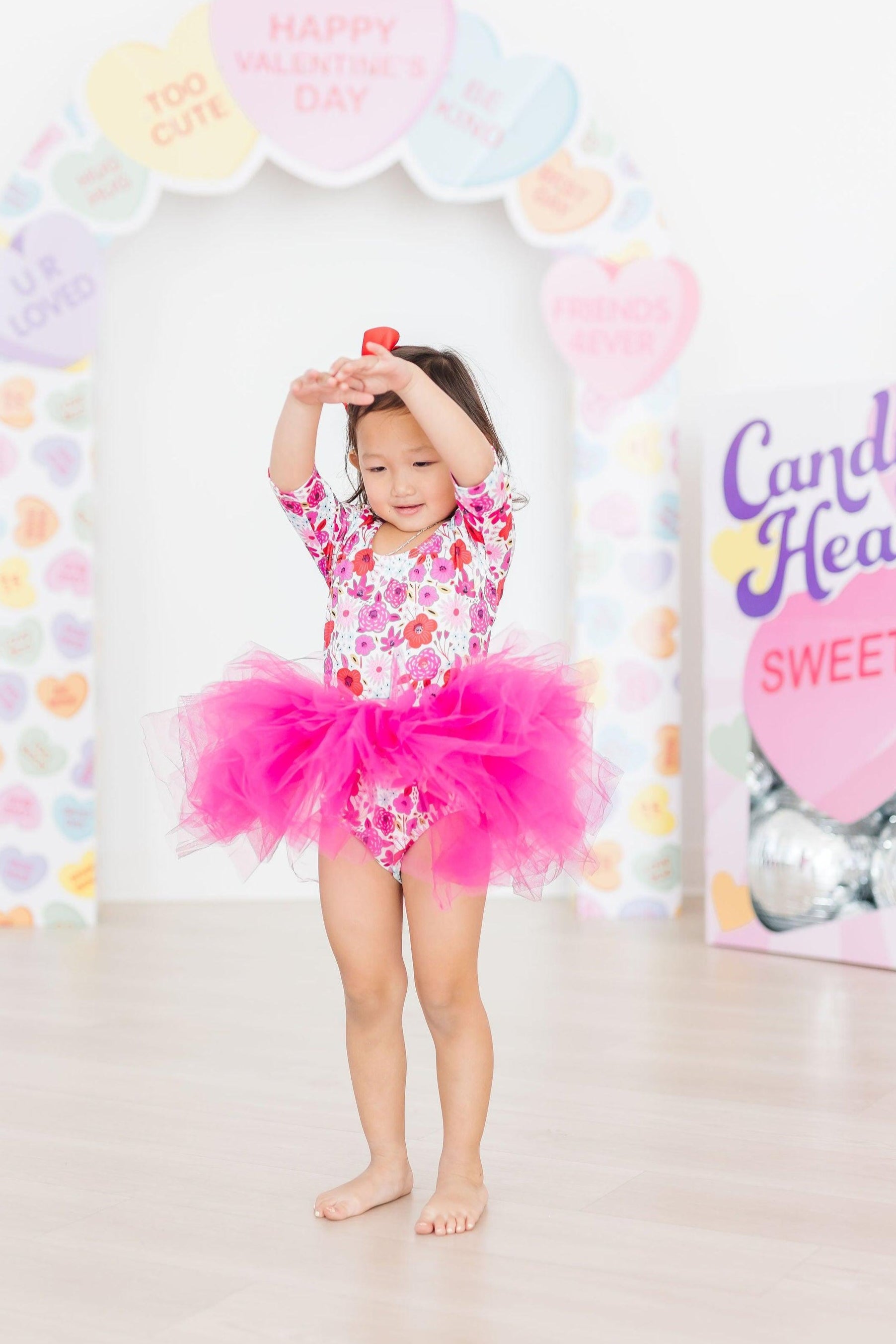 Mila & Rose ® SALE Secret Garden 3/4 Sleeve Tutu Leotard — main product shot