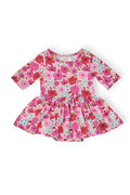 Mila & Rose ® Secret Garden 3/4 Sleeve Twirl Bodysuit — main product shot