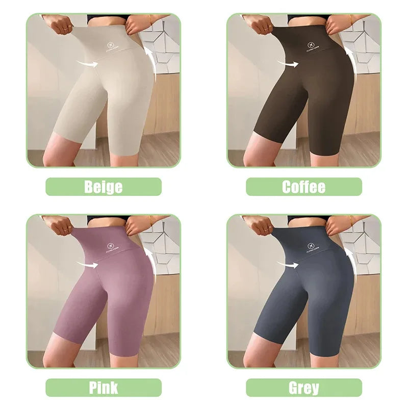 Perfecsy M-XL Women Shorts Sports Shorts For Women New Cycling Jogging Fitness High Waist Push Up Gym shorts Leggings Yoga Cl