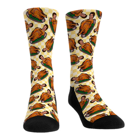 Rock 'Em Socks Seinfeld - Kramer Turkey All-Over