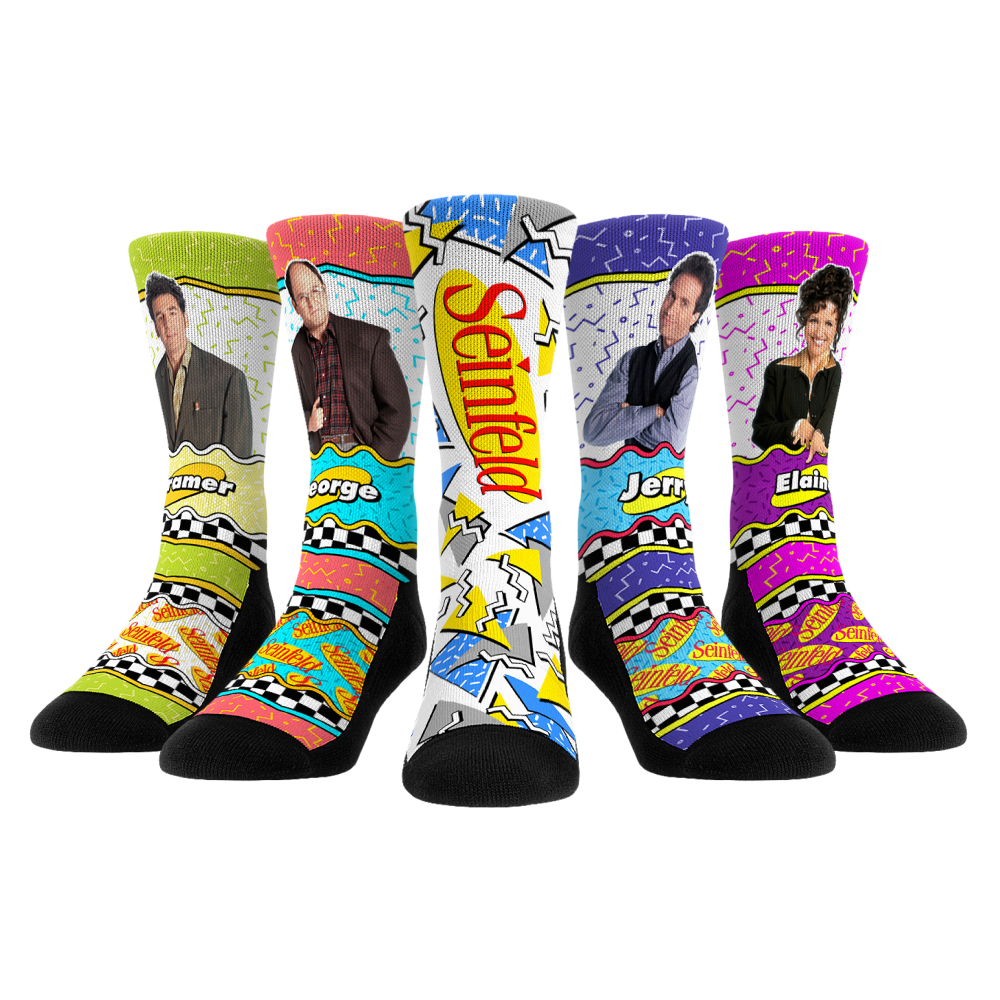 Rock 'Em Socks Rock 'Em Socks Seinfeld - 5-Pack — main product shot