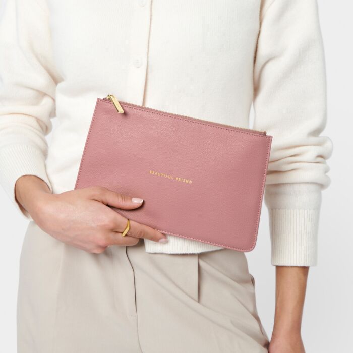 KADOU BOUTIQUE Sentiment Pouch — alternative angle