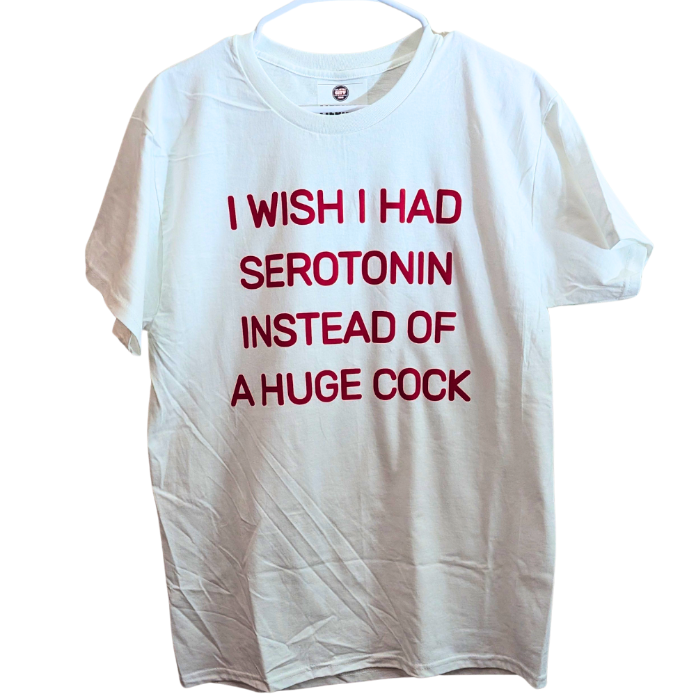 Hustle City Clothing Serotonin Streetwear Graphic T-Shirt — lifestyle context