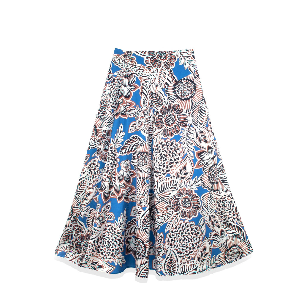 profile-nyc FLORAL PRINTED SLIP SKIRT — lifestyle context