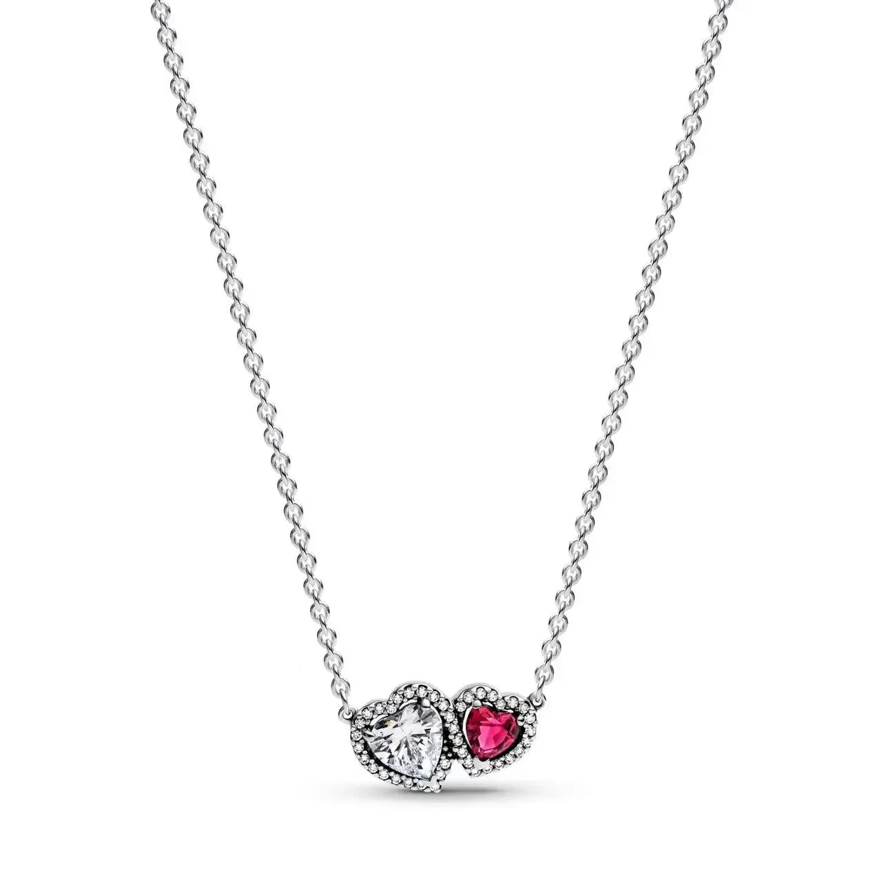 MyClosetAid Colorful Heart-Shaped Necklace — size reference