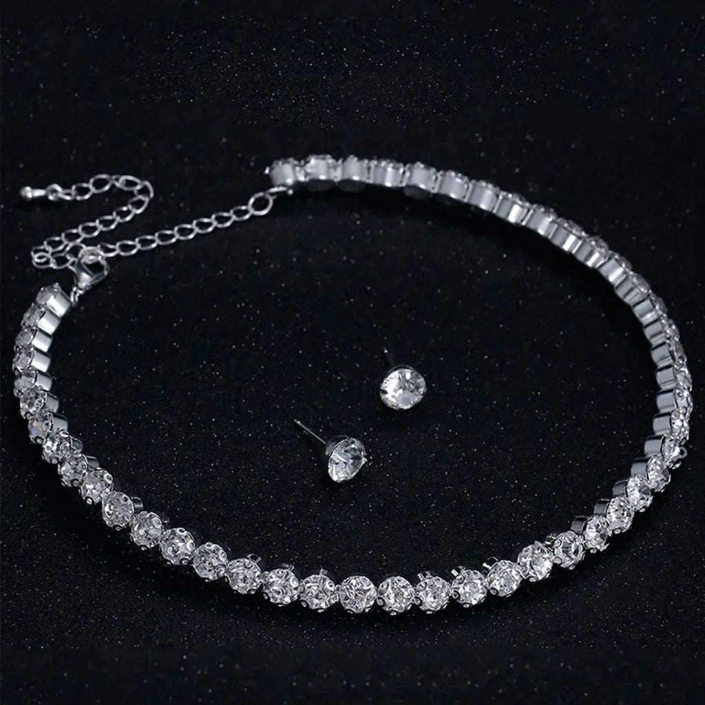Envy NYC Envy NYC LUX Round Crystal Jewelry Set — product category context