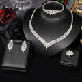 Envy NYC Envy NYC Breathtaking CZ Bridal Jewelry Set — detail shot 7
