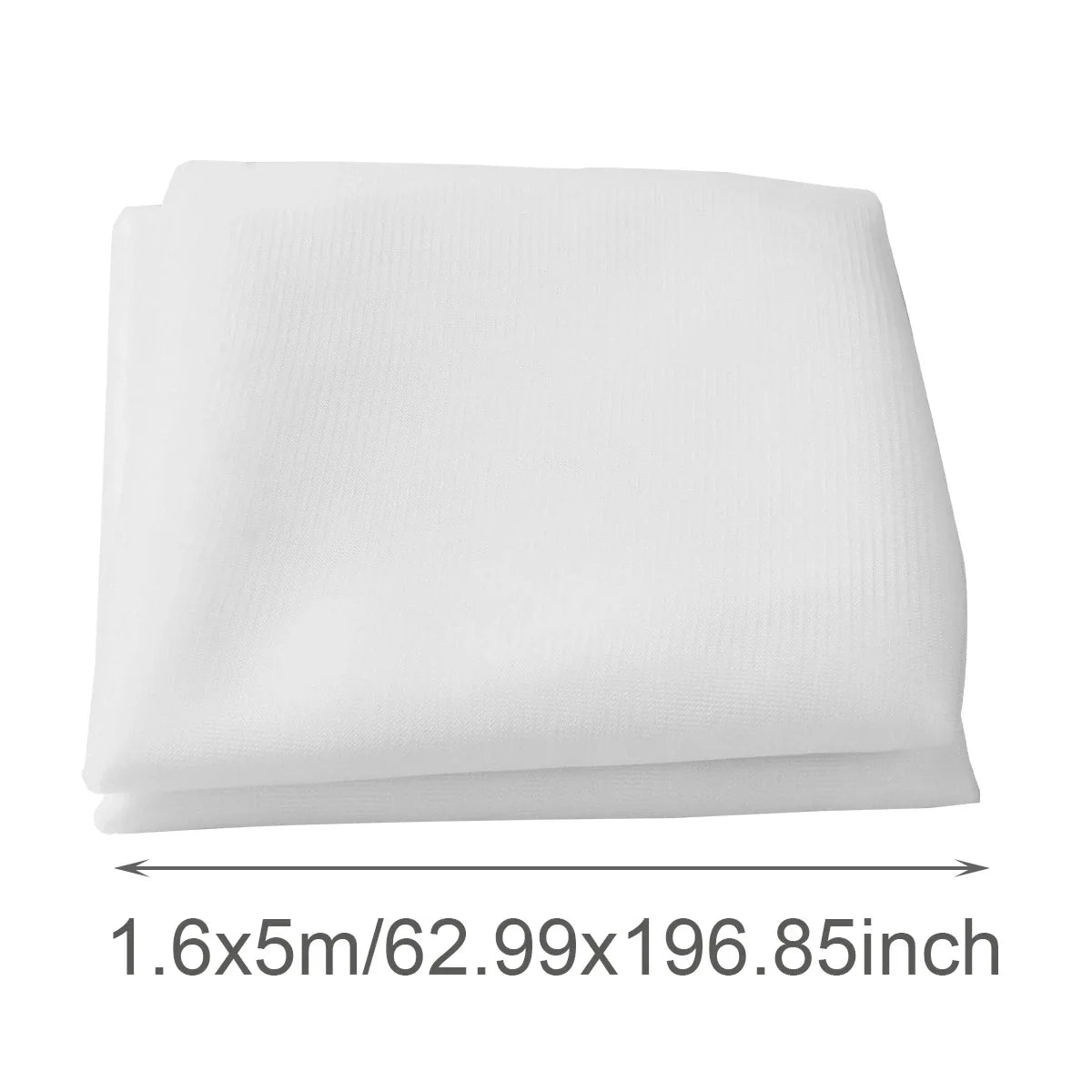 Perfecsy White Wedding Decoration Tulle Roll Crystal Organza Sheer Fabric For Wedding Birthday Party Backdrop Weeding Chair S