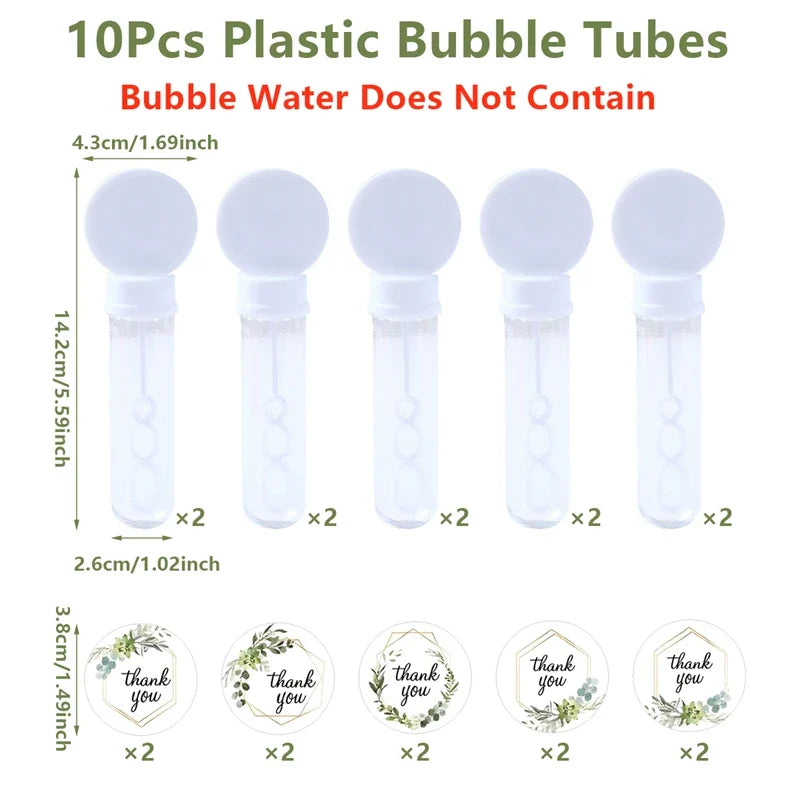 Perfecsy Wedding Party Bubble Soap Bottles Happy Wedding Party Decoration for Kids Thank you Bubble Soap Bottle Wedding Party