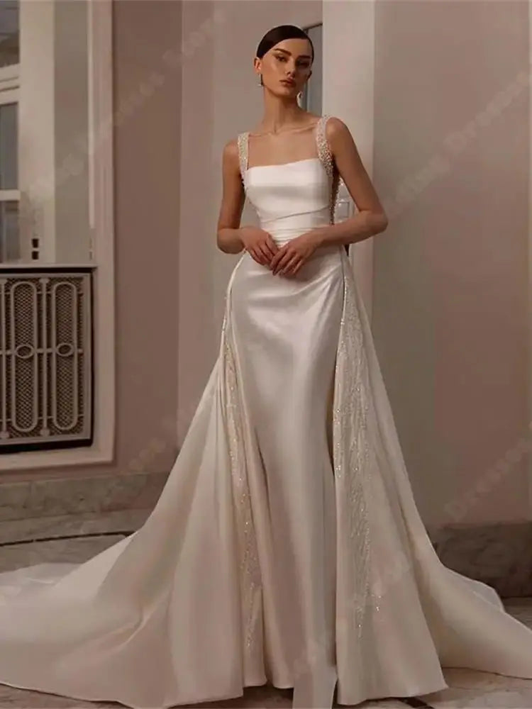 Envy NYC Envy NYC Satin Mermaid Bridal Gown — product category context