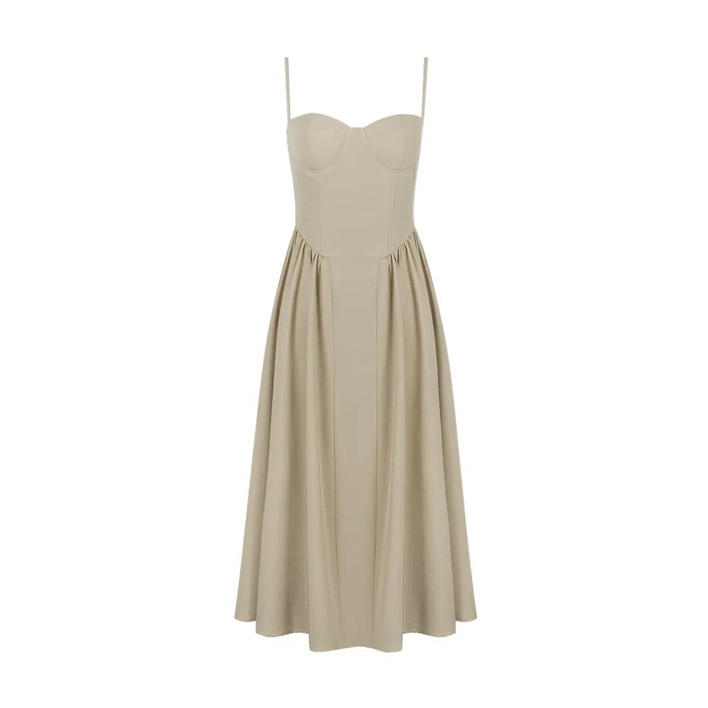 Envy NYC Envy NYC Madeline Midi A Line Dress — detail shot 6