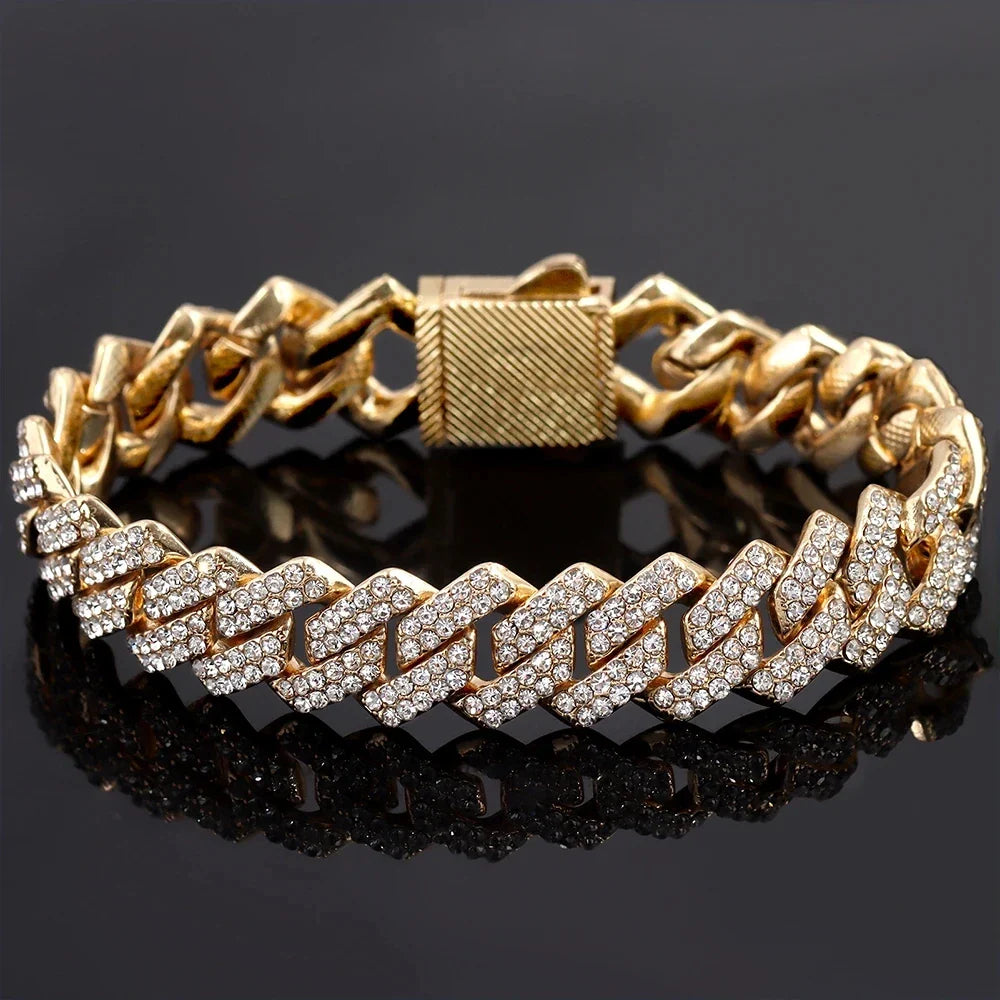 SORI STYLE 14MM Cuban Link Chain Bracelet — main product shot