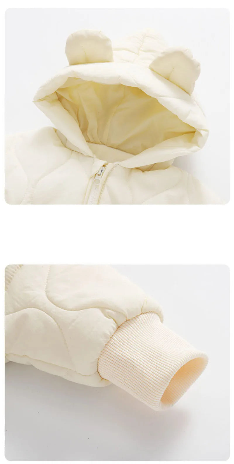SORI STYLE Warm Winter Baby Romper Bear Jumpsuit — packaging