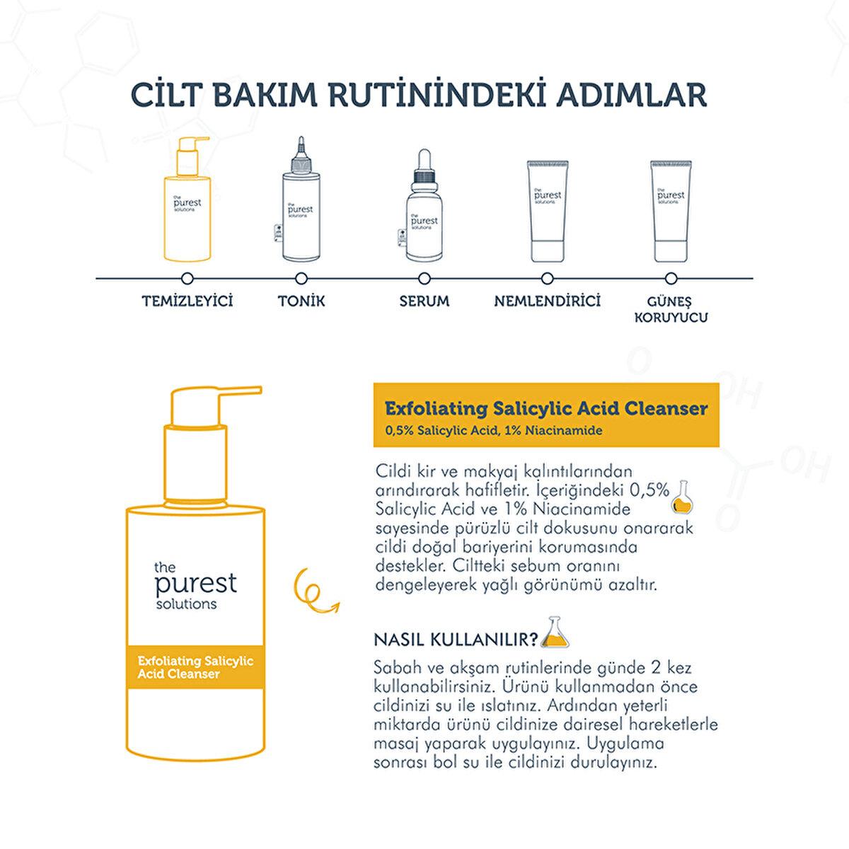 The Purest Solutions Gentle Cleansing Gel - Hyaluronic Acid Skincare for Dry & Sensitive Skin