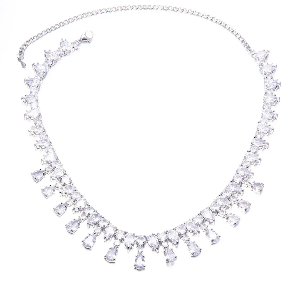Envy NYC Envy NYC Exquisite Cubic Zircon Necklace — detail shot 6