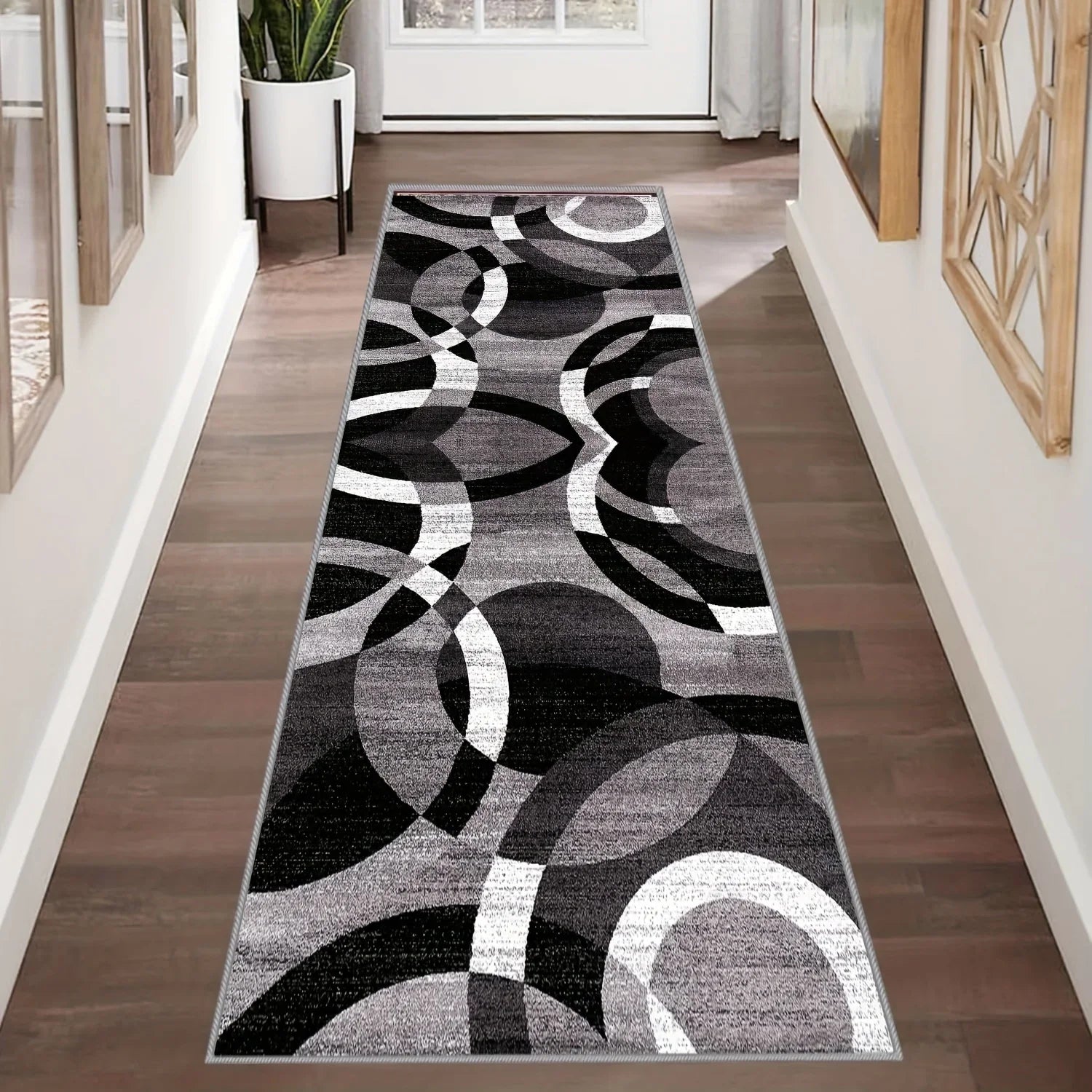 Perfecsy VIKAMA Modern Minimalist Carpet, Durable And Non-Slip, Long Runner Rug For Hallways, Bedside Rug For Bedrooms, Home 