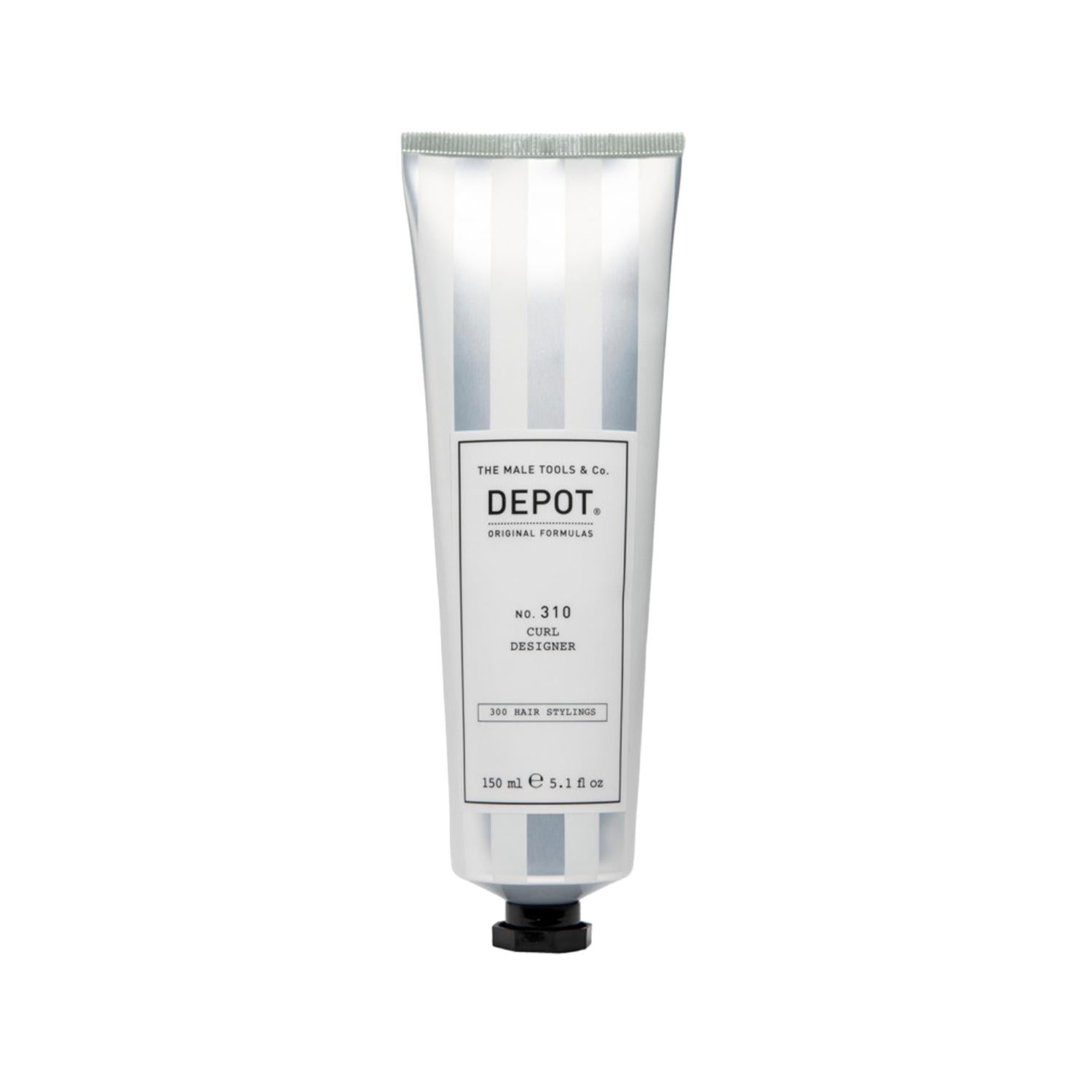 Depot No. 310 Curl Designer Curl Enhancing Cream - 150ml, Improves Curl Definition & Texture