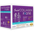 Suda Collagen Fxone Unsweetened Collagen Powder Supplement - 12g x 30 Sachets, Hydrolyzed Collagen Peptides for Skin, Hair, and Joint Health