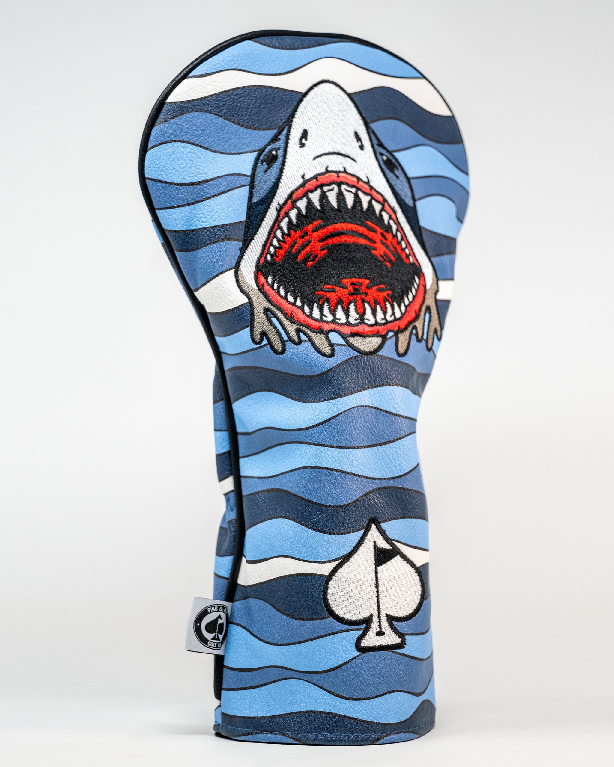 Shark Attack Driver Cover – Pins and Aces, view 16