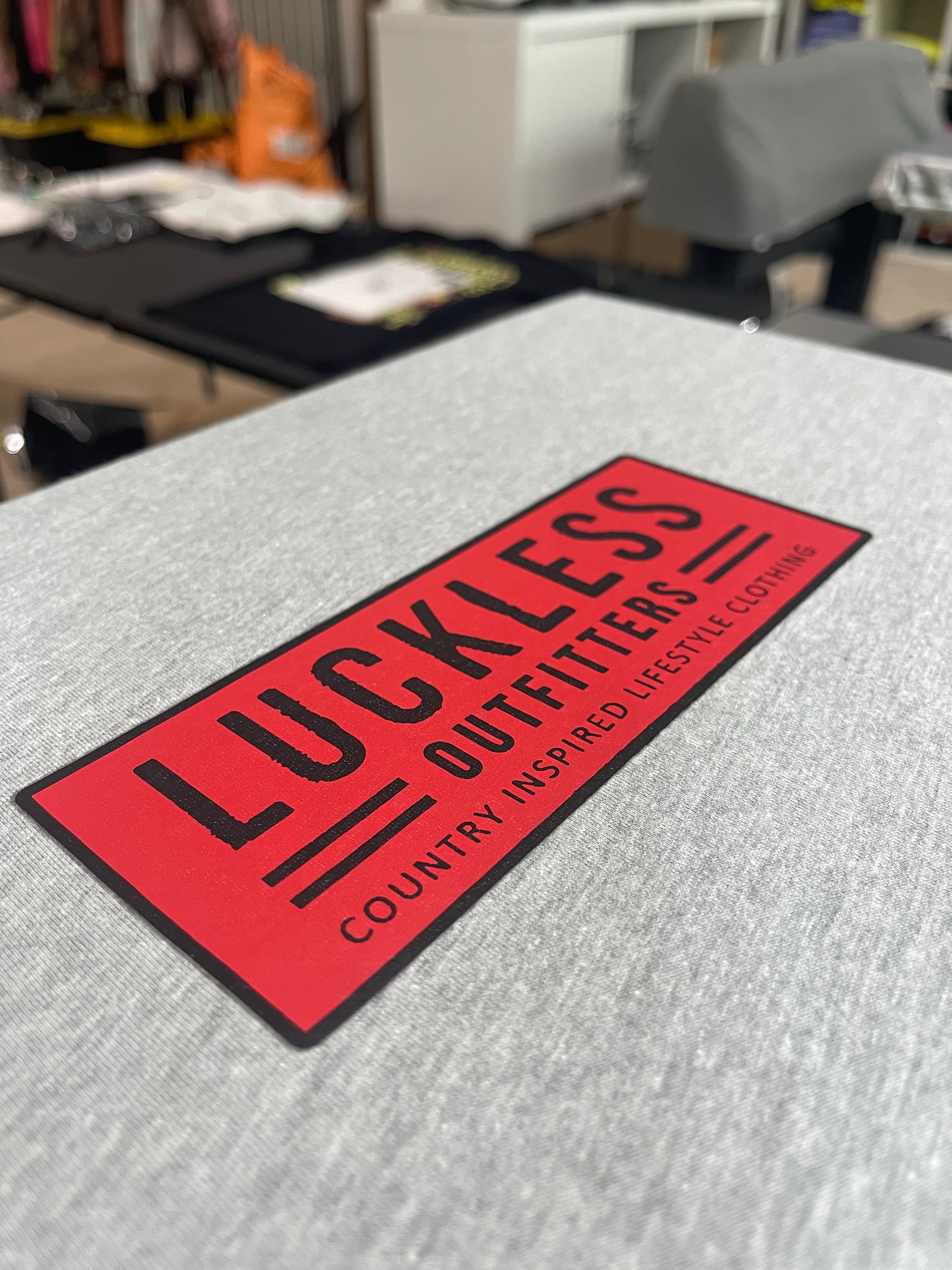 Luckless Outfitters She Wants the Diesel Buff Check Tee — side view