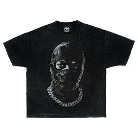 Shiesty V2 Streetwear Tee Black 180GSM Cotton Short Sleeve T Shirt Casual Fit