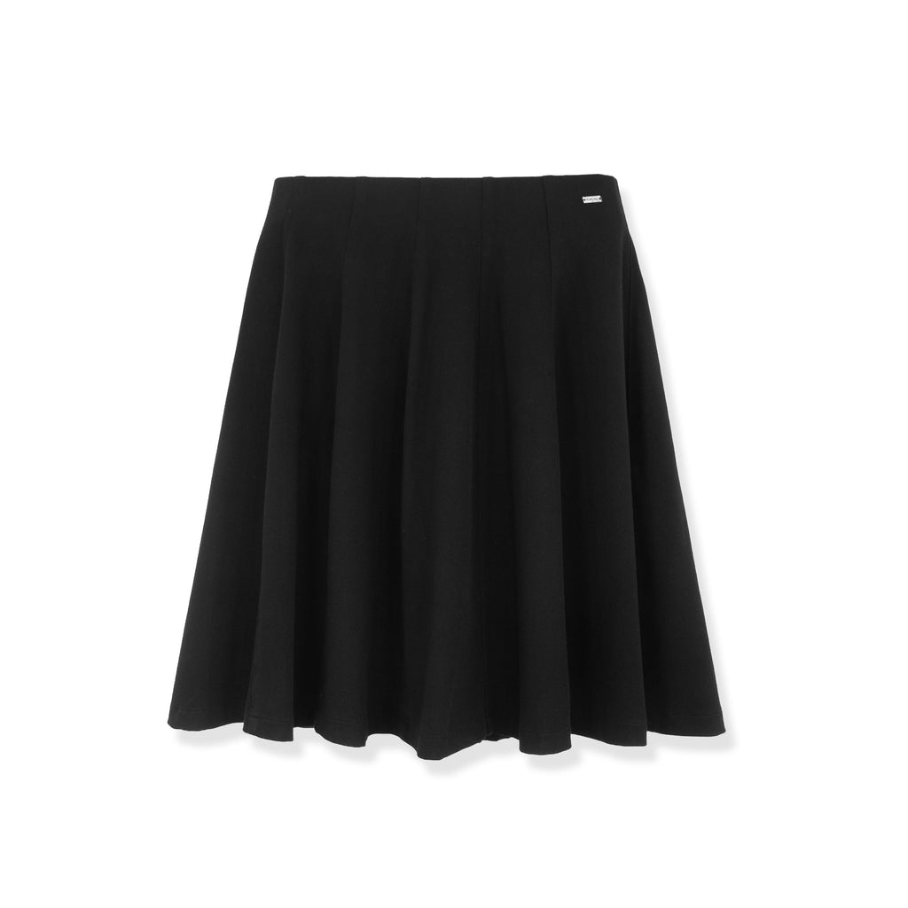 profile-nyc PANEL PLEATED SKIRT — in-use photo