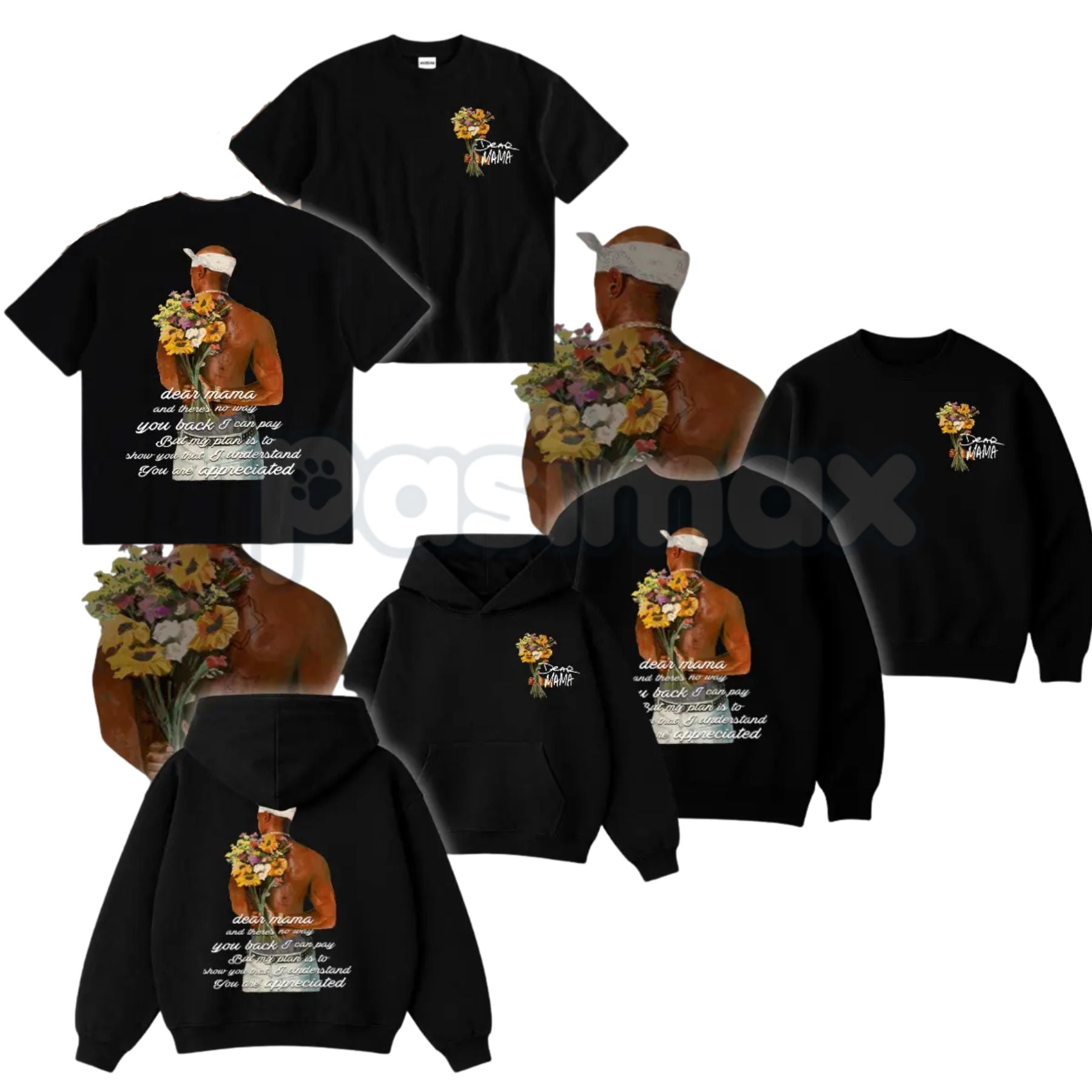 Signature Dear Mama Tupac Shirt – 2Pac "You Are Appreciated" Quote Hoodie & Hip-Hop Tribute Sweatshirt