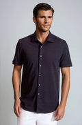 Buki Buki Cinqo Single Shot Short Sleeve Shirt - Black — main product shot