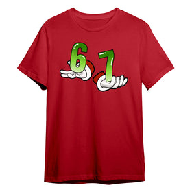 Rock 'Em Socks Six Seven T-Shirt (Christmas)