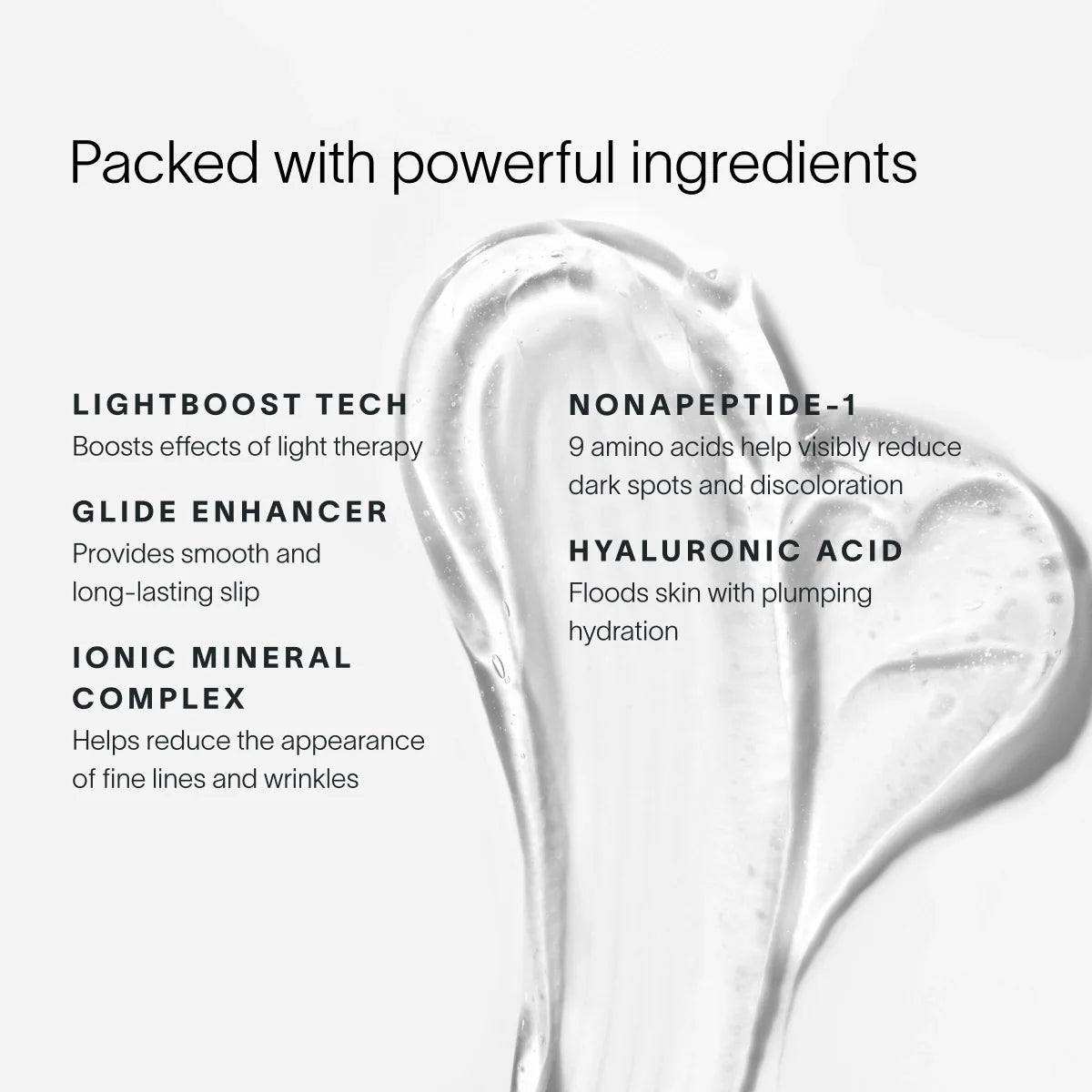Solawave 4-in-1 Red Light Therapy Wand & Activating Serum Kit — product on model