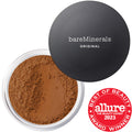 Original Mineral Loose Powder Foundation SPF 15: Talc-Free, Vegan, Natural Luminous Finish, Sheer to Full Coverage, Clean Beauty Makeup