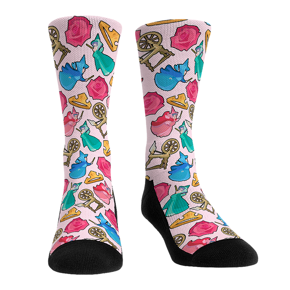Rock 'Em Socks Rock 'Em Socks Sleeping Beauty - Icons All-Over — main product shot