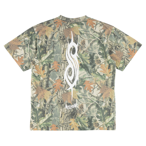 Welcome x Slipknot Oval Logo Boxy Tee - Camo
