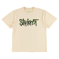 Welcome x Slipknot Tomorrow Boxy Garment-Dyed Tee - Bone