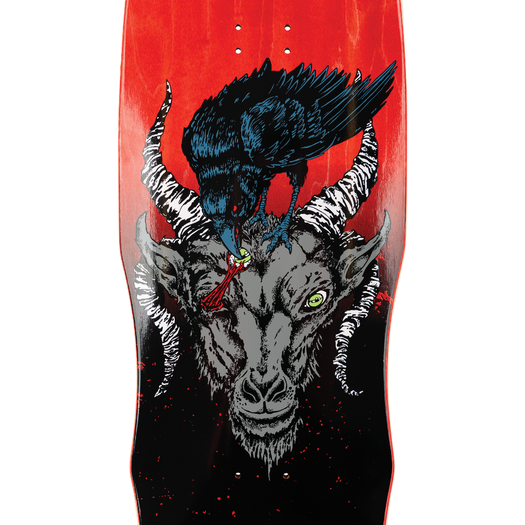 Welcome x Slipknot Spit It Out on Dark Lord - 9.85" Black/Red Stain