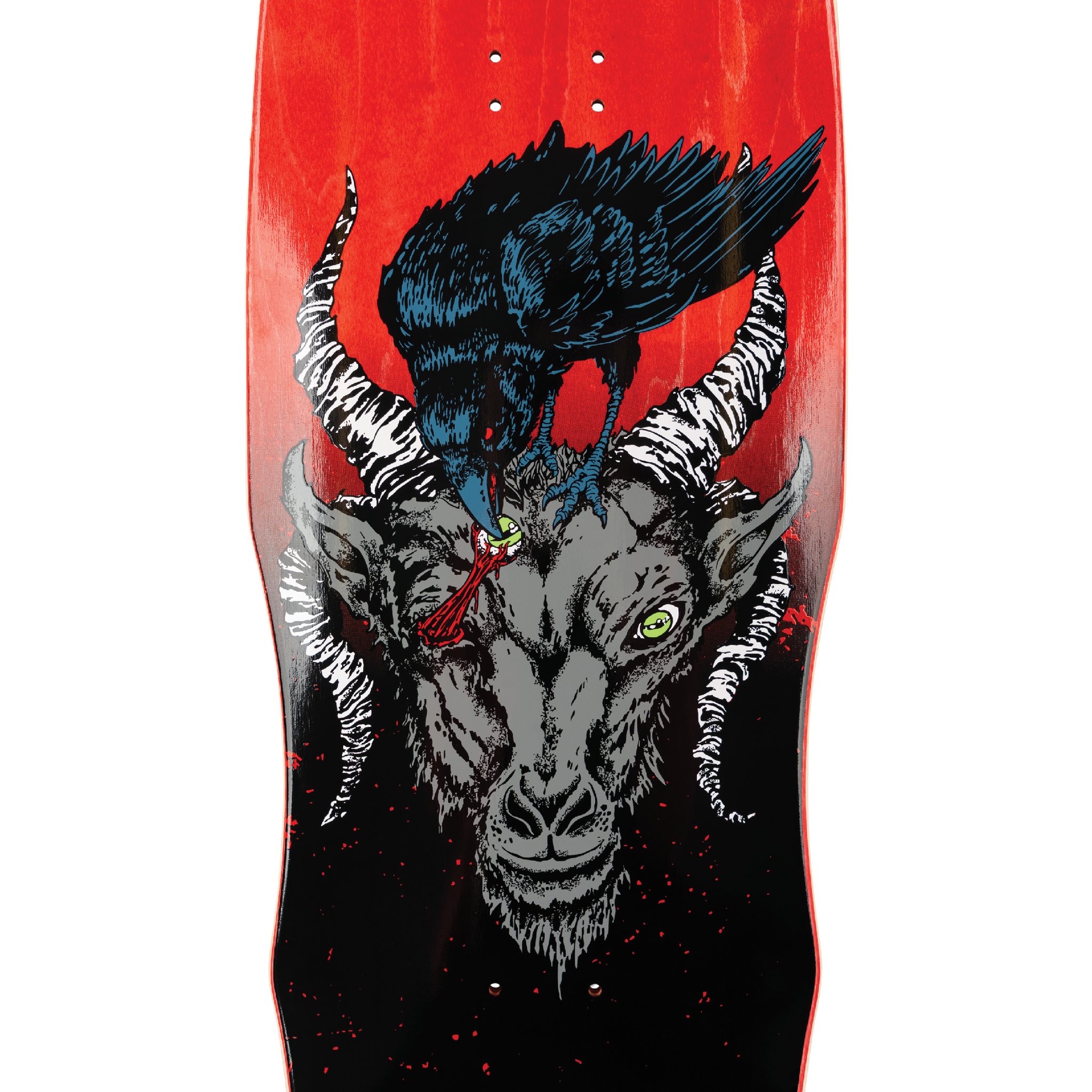 Welcome x Slipknot Spit It Out on Dark Lord - 9.85" Black/Red Stain