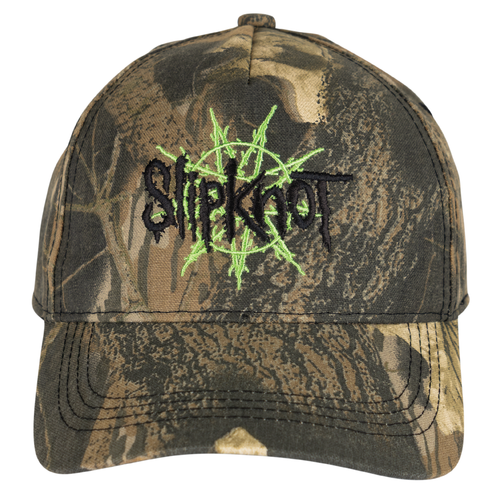 Welcome x Slipknot Nonagram Embroidered Hat - Camo
