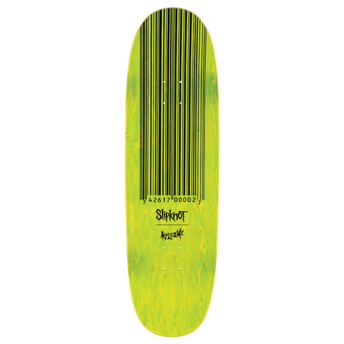 Welcome x Slipknot Oval Logo on Boline 2.0 - 9.5" Black/Green Stain