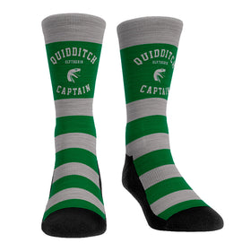 Rock 'Em Socks Slytherin - Quidditch Captain Stripes